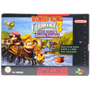 Donkey Kong Country 3: Dixie Kong´s Double Trouble! - Supernintendo/SNES - PAL/SCN/EUR (BRUGT VARE)