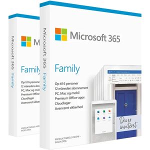 Microsoft 365 Family - 30 enheder / 2 år