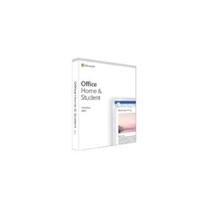 Microsoft Office Home and Student 2019 - Bokspakke - 1 PC/Mac - mediefri, P6 - Win, Mac - Engelsk - Eurozone