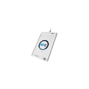 ALLNET PLCR-NFC, USB 1.1, Near Field Communication (NFC), Hvid, 120 g