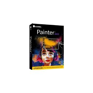 Corel Painter 2023 - Bokspakke (opgradering) - 1 bruger - Win, Mac - Engelsk, Tysk, Fransk - Europa