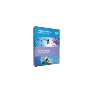 Adobe Systems Adobe Photoshop Elements 2024 & Premiere Elements 2024 - Bokspakke - 1 bruger - Win, Mac - Engelsk