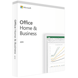 Microsoft Office 2019 Home and Business Product Key Card
