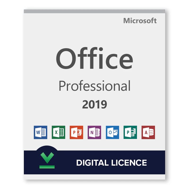 Microsoft Office Professional 2019 - Licencia digital - Software para descargar