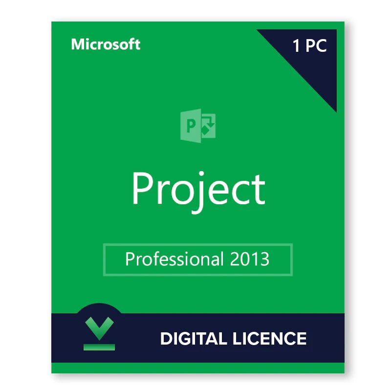 Microsoft Project Professional 2013 - Licencia digital - Software para descargar