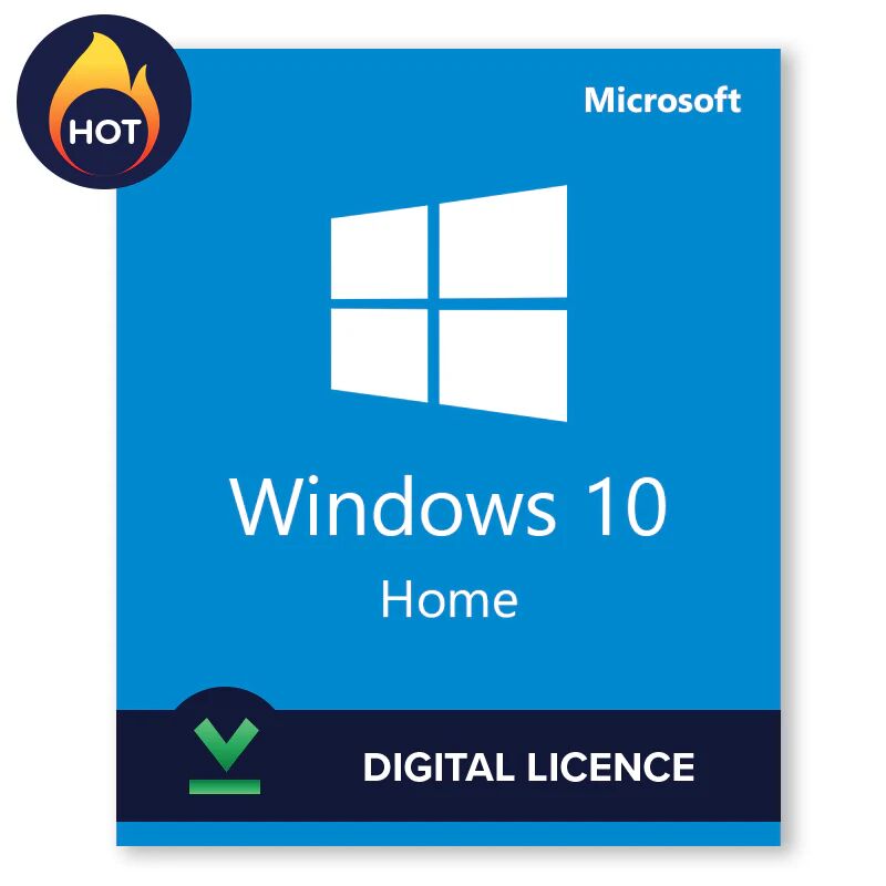 Microsoft Windows 10 Home - Licencia digital - Software para descargar