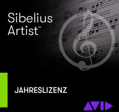 Avid Sibelius Artist Annual Subsc.