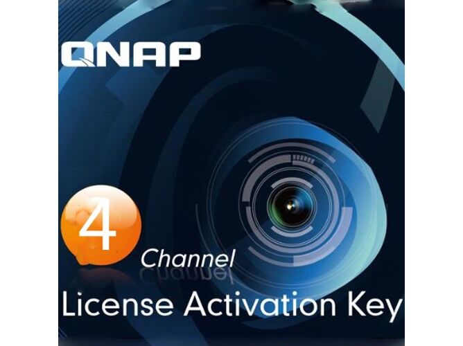 QNAP Licencia QNAP Surveill Stat Pro-1LIC/4CH