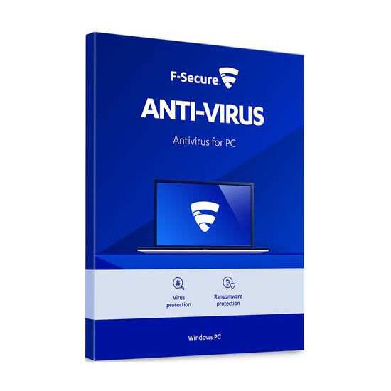 F-Secure Anti-Virus 3 PC:lle  vuodeksi