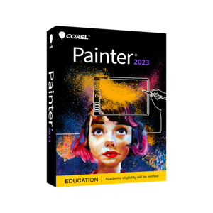 Corel Painter 2023 - Etudiants et enseignants - 1 utilisateur - Licence perpétuelle - Publicité