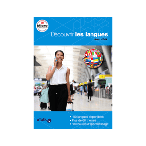 Micro Application Découvrir les langues - Abonnement 6 mois - Publicité