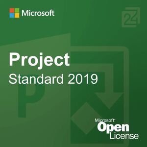 Microsoft Project 2019 Standard Open License TS approprié