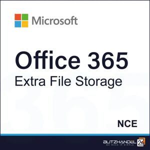 Microsoft Office 365 Extra File Storage NCE