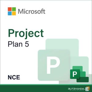 Microsoft Project Plan 5 NCE