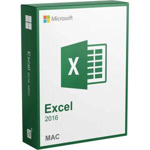 Microsoft Excel 2016 MAC