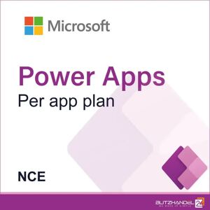 Microsoft Power Apps per app plan NCE