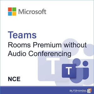 Microsoft Teams Rooms Premium without Audio Conferencing NCE