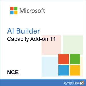 Microsoft AI Builder Capacity Add-on T1 NCE