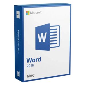 Microsoft Word 2016 MAC