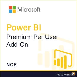 Microsoft Power BI Premium Per User Add-On NCE