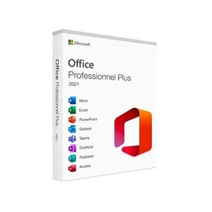 Office Pro plus 2021 - 1 PC - lié à votre compte Microsoft - Logiciel à télécharger Lié au compte Microsoft - Publicité