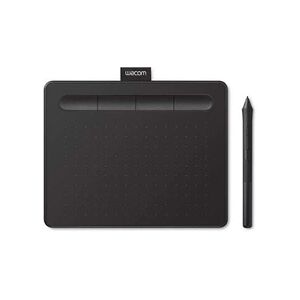 Wacom Tablette à stylet intuos s, noir - tablette graphique mobile pour la peinture, le dessin et la retouche photo avec 1 logiciel de création gratui - Publicité