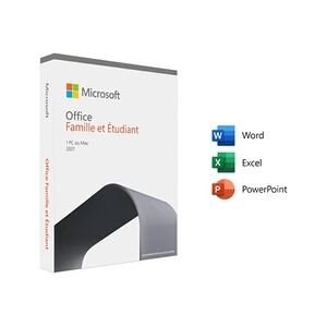 Microsoft Office Famille et Etudiant 2021 - 1 PC ou Mac - Publicité