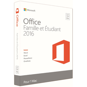 Microsoft Office Mac Home Student 2016 - Publicité