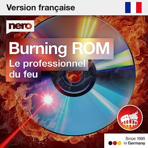 Ahead Nero Burning ROM 2024   L'original   Logiciel de gravure pour Windows 11, 10, 8, 7   Graver, copier, sécuriser, ripper   logiciel de gravure de cd dvd - Publicité