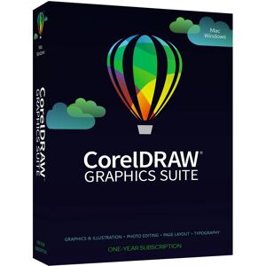 Corel CorelDRAW Graphics Suite Éditeur graphique 1 licence(s) 1 année(s) - Publicité