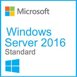 Microsoft Licence Oem Windows Server Standard 2016 16 Noyaux / 16 Cœurs