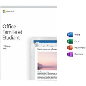 Microsoft Office Famille Et Étudiant 2019