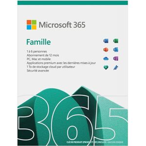 Microsoft 365 Famille - Appareils Illimites