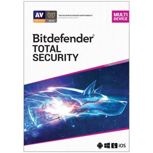 Bitdefender Total Security 2024 3 Appareils 1 An