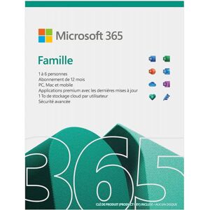 Microsoft Pack Office 365 Famille