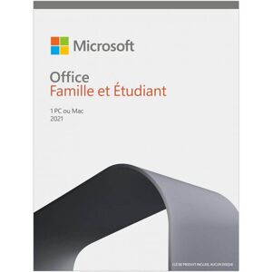 Microsoft Office Famille Et Étudiant 2021