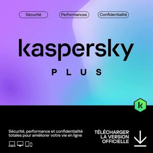 Kaspersky Plus 2024 1 Appareil 1 An