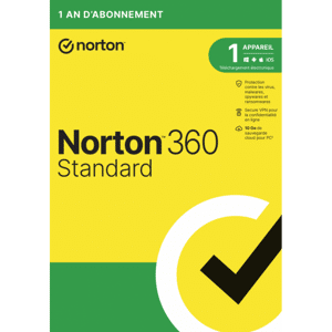 Symantec Oem Norton 360 Standard - 1 Appareil - 1 An