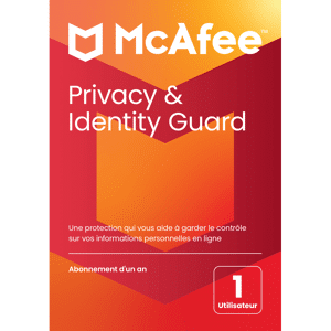 Mcafee Privacy & Identity Guard 2024 1 Appareil 1 An