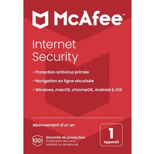 Mcafee Internet Security 2024 1 Appareil 1 An