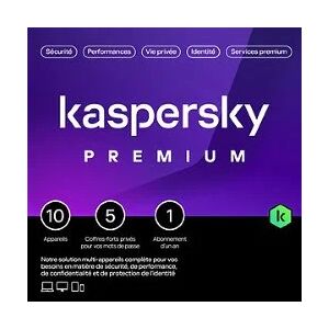 Kaspersky Antivirus Premium Boîte Mini - 1 An / 10 PC - Publicité