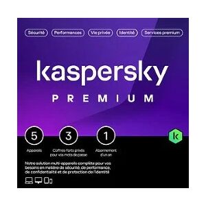 Kaspersky Antivirus Premium Boîte - 1 An / 5 PC - Publicité