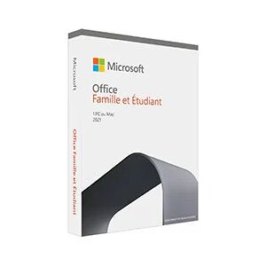 Microsoft Office Famille/Etudiant 2021 - COEM - Publicité