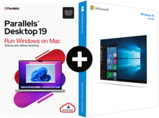 Pack Parallels Desktop pour Mac - Edition Standard - Licence perpétuelle + Windows 10/11 Famille OEM