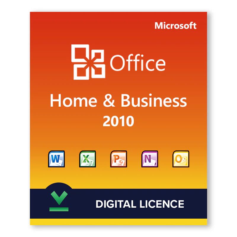 Microsoft Office 2010 Famille et Petite Entreprise - Licence numérique - Logiciel en téléchargement