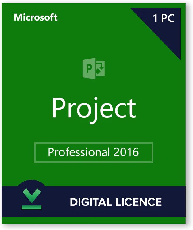 Microsoft Project 2016 Professionnel - Licence numérique - Logiciel en téléchargement