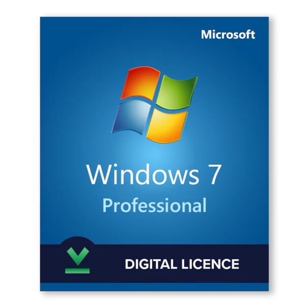 Microsoft Windows 7 Professionnel - Licence numérique - Logiciel en téléchargement