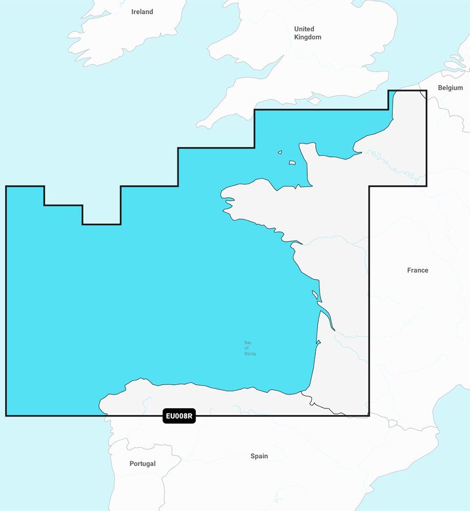 Garmin Npeu008r Bay Of Biscay Map Multicolore