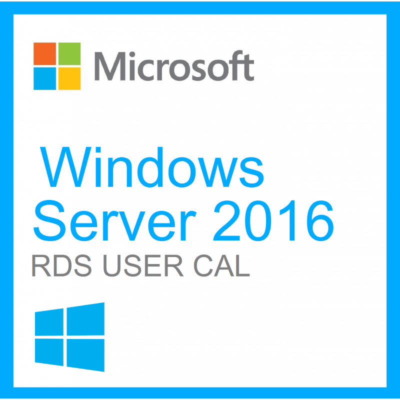 Microsoft Windows Server 2016 Rds/tse User Cal - Oem 5 Utilisateurs