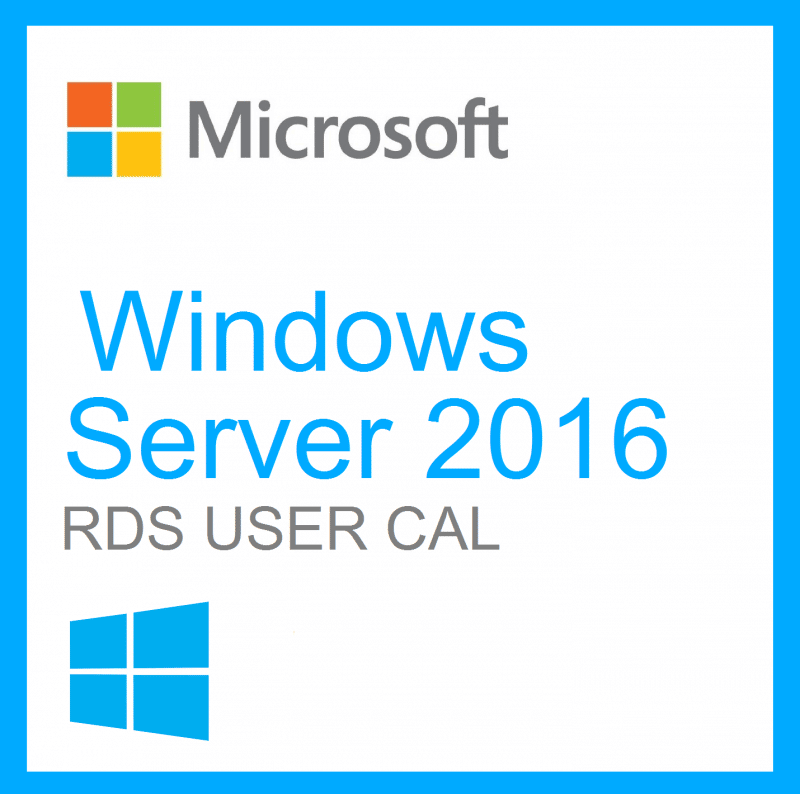 Microsoft Windows Server 2016 Rds/tse User Cal - Oem 50 Utilisateurs